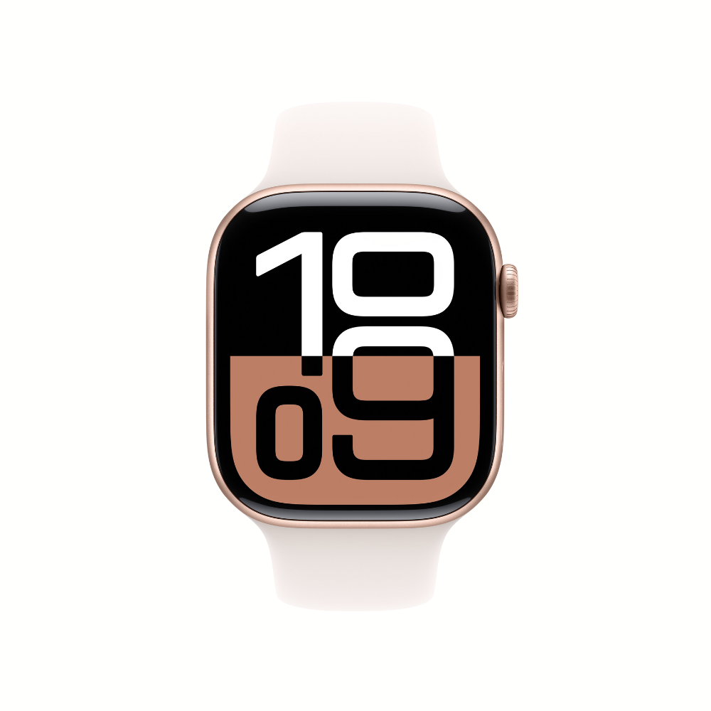 Apple Watch Series 10 46mm Aluminium GPS Only Rose Gold - As New Condition - Preowned