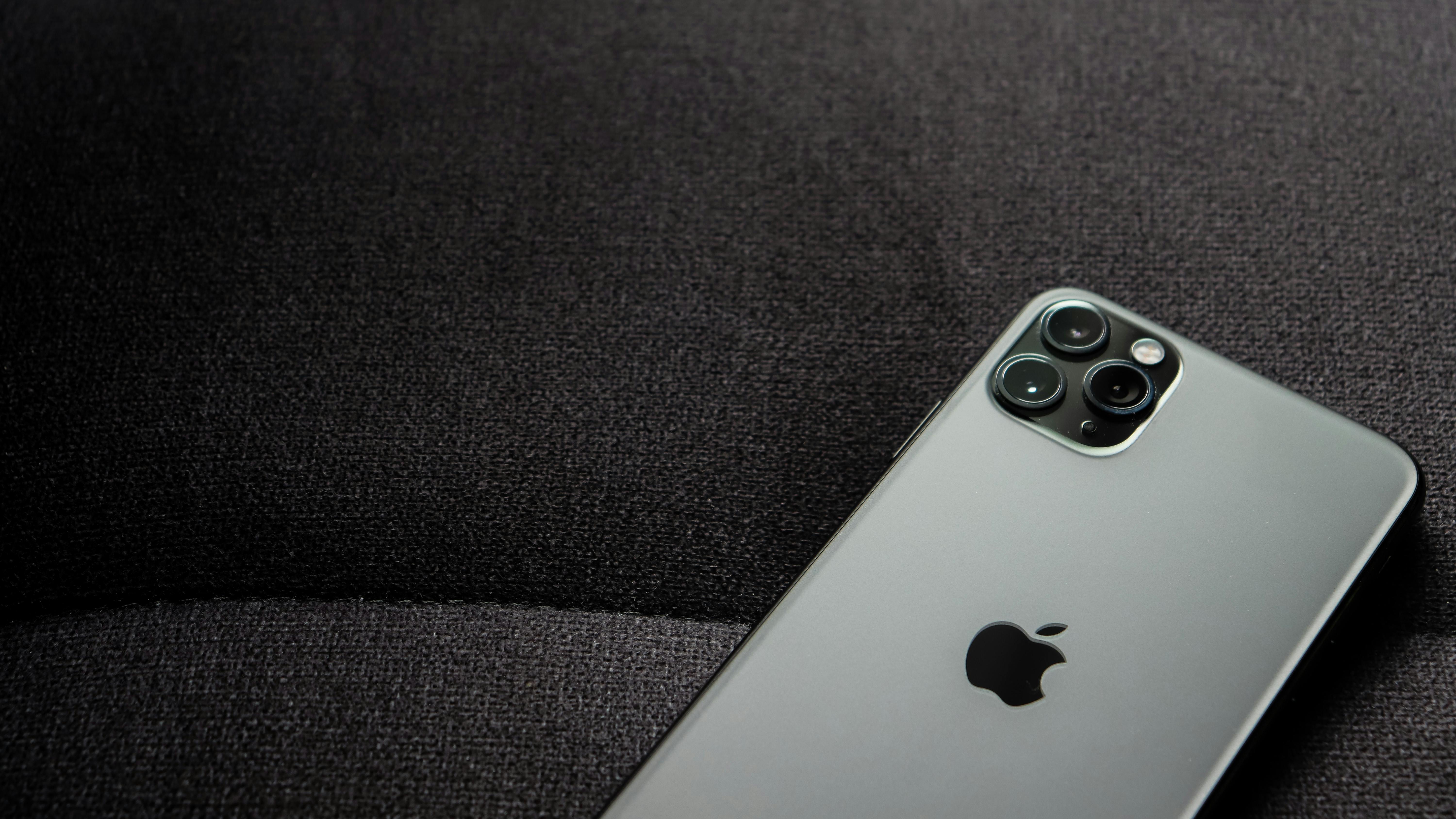 Apple iPhone Grey Dark Backgroud | CellMyPhone