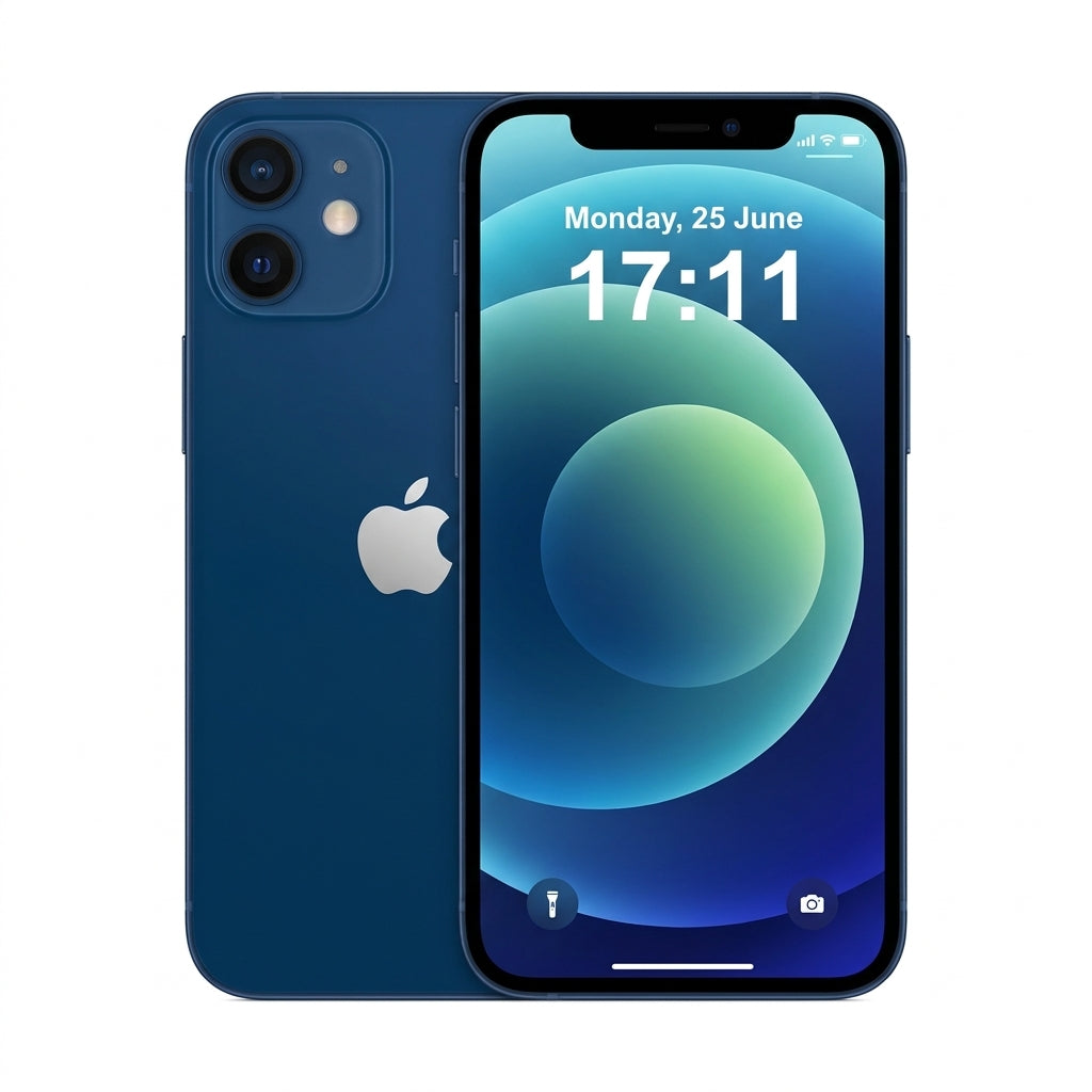Apple iPhone 12 mini 128GB - Blue - Very Good (Refurbished)