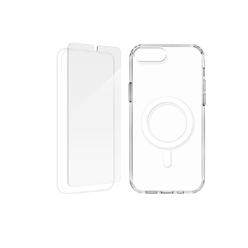 Pack protecteur d'écran Apple iPhone 8 iPhone SE 2 + étui MagSafe transparent