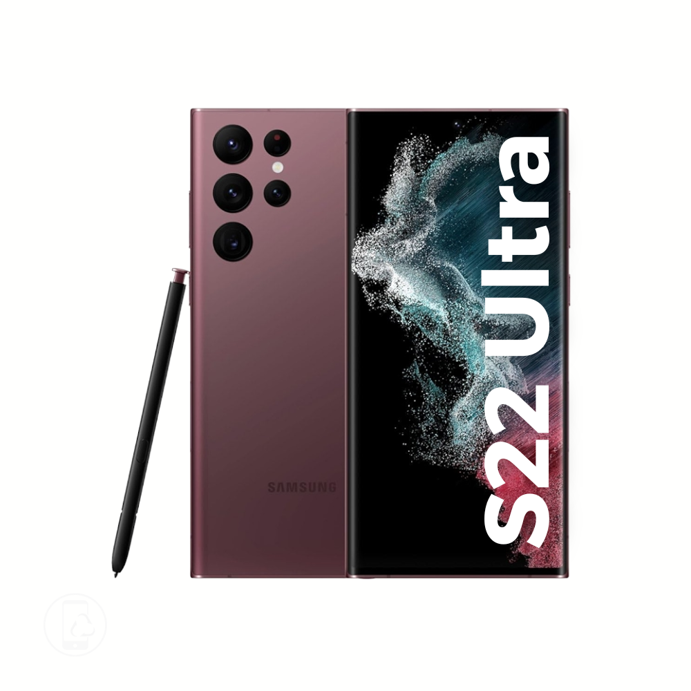 Galaxy S22 Ultra 5G Dual SIM 256GB Burgundy - Excellent (Refurbished)