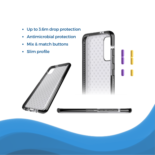 Samsung Galaxy Case Evo Check Smoky Black | CellMyPhone