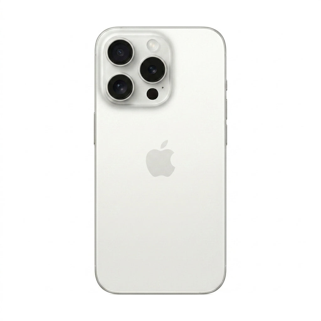 Apple iPhone 15 Pro 128GB White Titanium - Excellent - Refurbished