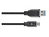Goobay USB-C to USB A 3.0 cable black  1.0m