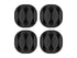 Goobay Cable Management 3 Slots  black