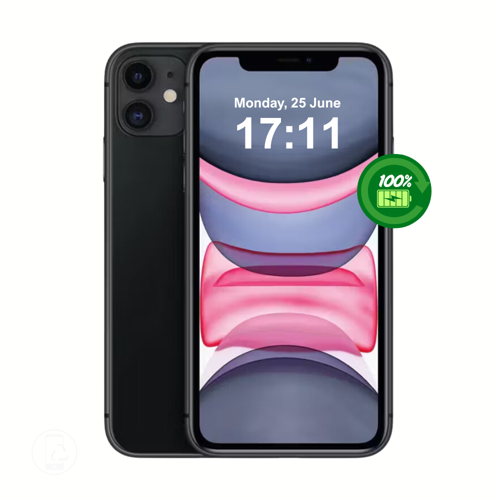 Apple iPhone 11 128 Go Noir - Bon état - Reconditionné