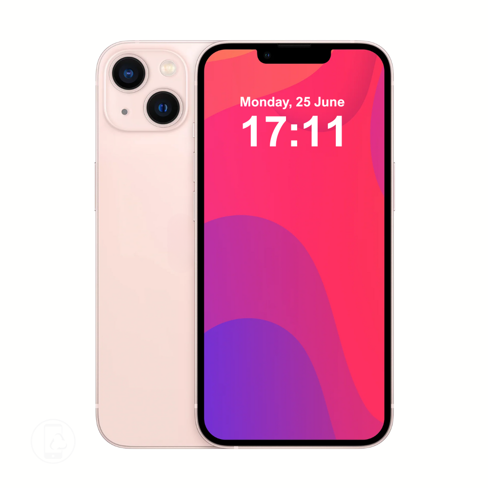 Apple iPhone 13 Mini 128GB Pink - Very Good - Refurbished - New Battery